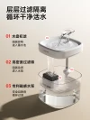 Cat automatic water dispenser, wireless pump, live water flow circulation, pet water feeder, cat drinking bowl, puppy water basin, pet supplies Specification image